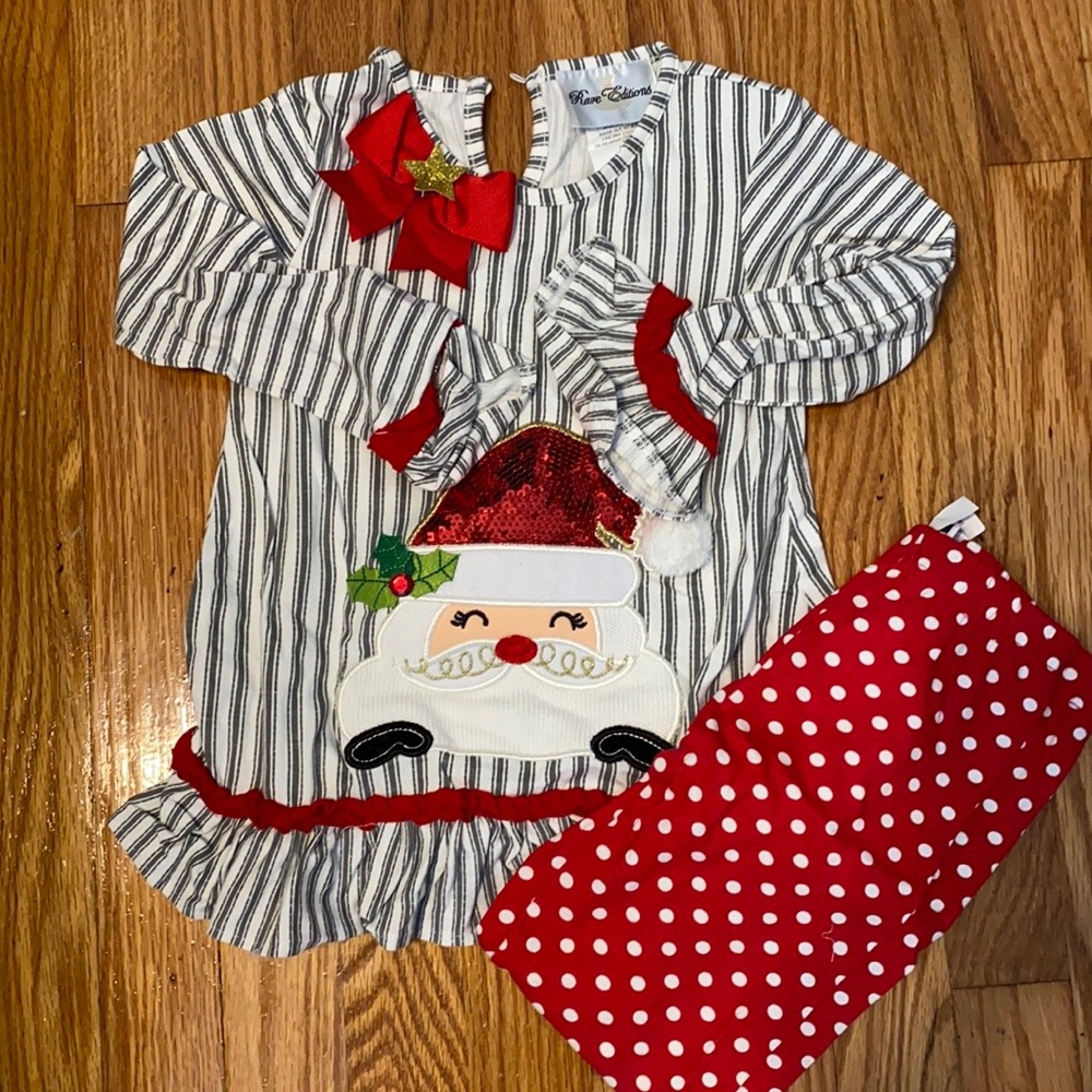 Rare Editions Christmas Outfit